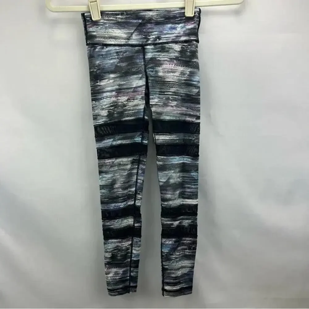 Ivivva (lululemon) Multicolor Abstract Print Leggings